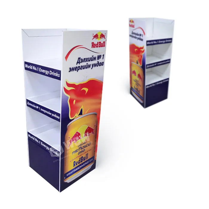 Red Bull Cardboard Point Of Sale Promotion